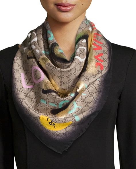 ladies gucci scarf|authentic gucci scarves.